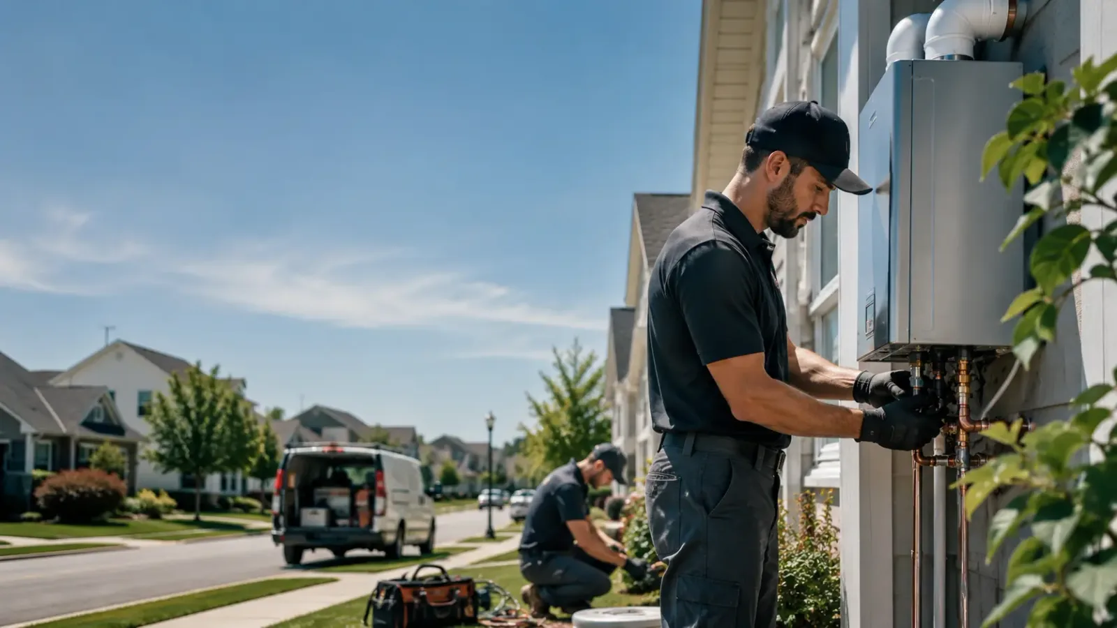 Tankless Water Heater Installation in Larimore, ND